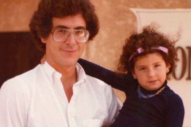 Harold Ramis with his daughter Violet Stiel